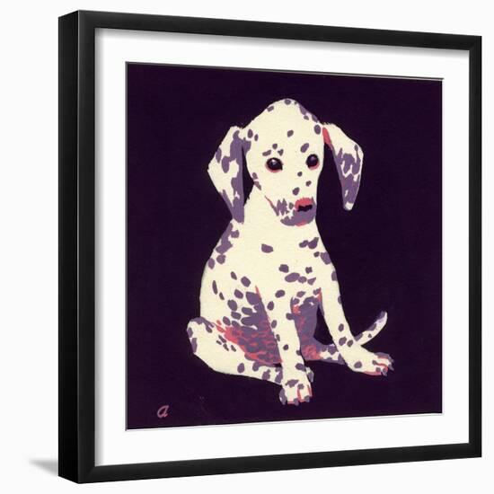 Dalmation Puppy, 1950s-George Adamson-Framed Giclee Print