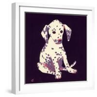 Dalmation Puppy, 1950s-George Adamson-Framed Giclee Print