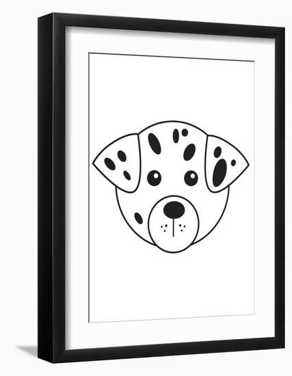 Dalmation-null-Framed Art Print