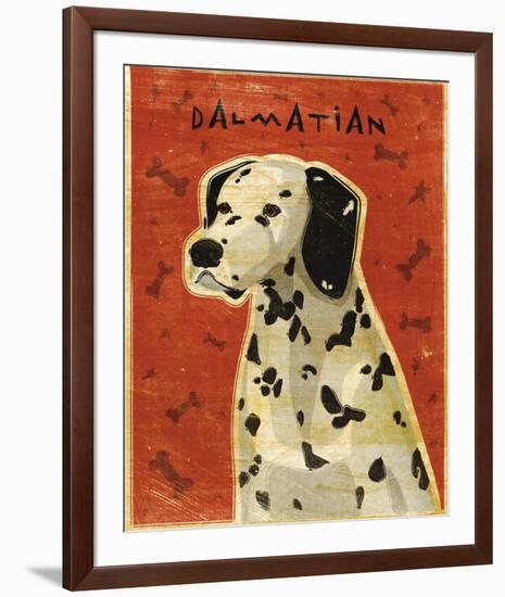 Dalmation-John W^ Golden-Framed Art Print