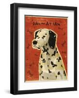 Dalmation-John W Golden-Framed Giclee Print