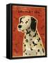 Dalmation-John W Golden-Framed Stretched Canvas