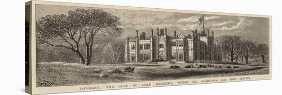 Dalmeny, the Seat of Lord Rosebery, Where Mr Gladstone Has Been Staying-William Henry James Boot-Stretched Canvas