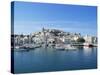 Dalt Vila, Eivissa, Ibiza, Balearic Islands, Spain, Mediterranean-Hans Peter Merten-Stretched Canvas