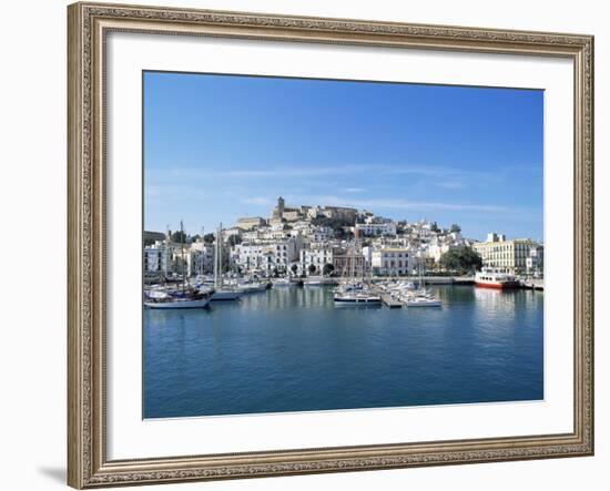 Dalt Vila, Eivissa, Ibiza, Balearic Islands, Spain, Mediterranean-Hans Peter Merten-Framed Photographic Print