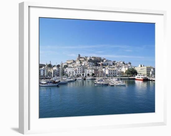 Dalt Vila, Eivissa, Ibiza, Balearic Islands, Spain, Mediterranean-Hans Peter Merten-Framed Photographic Print