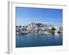 Dalt Vila, Eivissa, Ibiza, Balearic Islands, Spain, Mediterranean-Hans Peter Merten-Framed Photographic Print