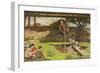 Dalton Collecting Marsh Fire Gas, 1879-93-Ford Madox Brown-Framed Giclee Print