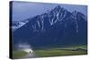 Dalton Highway and Brooks Range-null-Stretched Canvas