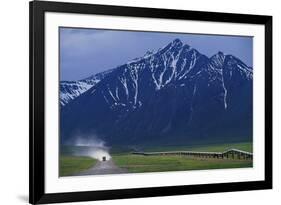 Dalton Highway and Brooks Range-null-Framed Photographic Print