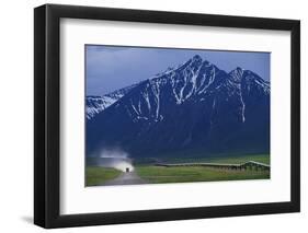 Dalton Highway and Brooks Range-null-Framed Photographic Print