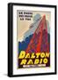 Dalton Radio French Poster-null-Framed Giclee Print