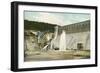 Dam, Croton on Hudson-null-Framed Art Print