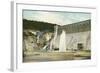 Dam, Croton on Hudson-null-Framed Art Print