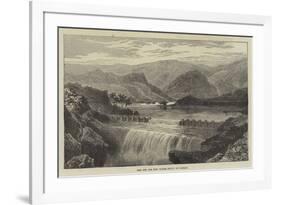 Dam for the New Water Supply of Bombay-null-Framed Giclee Print