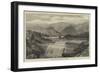 Dam for the New Water Supply of Bombay-null-Framed Giclee Print