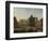 Dam in Amsterdam with the New Town Hall under Construction-Jacob van der Ulft-Framed Art Print