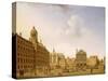 Dam Square - Amsterdam, 1782-Isaak Ouwater-Stretched Canvas