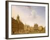 Dam Square - Amsterdam, 1782-Isaak Ouwater-Framed Giclee Print