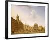 Dam Square - Amsterdam, 1782-Isaak Ouwater-Framed Giclee Print