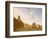 Dam Square - Amsterdam, 1782-Isaak Ouwater-Framed Giclee Print