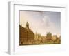 Dam Square - Amsterdam, 1782-Isaak Ouwater-Framed Giclee Print