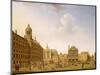 Dam Square - Amsterdam, 1782-Isaak Ouwater-Mounted Giclee Print