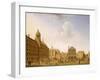 Dam Square - Amsterdam, 1782-Isaak Ouwater-Framed Giclee Print