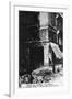 Damage after a Raid by German Gotha Bombers, Paris, 11th March 1918-null-Framed Giclee Print