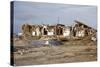 Damage Caused to Houses by Hurricane Katrina-John Cancalosi-Stretched Canvas