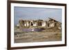 Damage Caused to Houses by Hurricane Katrina-John Cancalosi-Framed Photographic Print