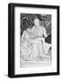 Damage Done to Pieta by Michelangelo Buonarroti-null-Framed Photographic Print