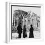 Damage to the Church of Notre Dame, Armentières, France, World War I, C1914-C1918-Nightingale & Co-Framed Giclee Print