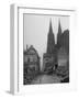 Damaged Cologne Cathedral-null-Framed Photographic Print