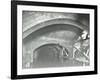 Damaged Interior of the Underground Reservoir, Beckton Sewage Works, London, 1938-null-Framed Photographic Print