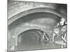 Damaged Interior of the Underground Reservoir, Beckton Sewage Works, London, 1938-null-Mounted Photographic Print
