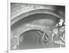 Damaged Interior of the Underground Reservoir, Beckton Sewage Works, London, 1938-null-Framed Photographic Print