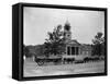 Damaged Town Hall During Boer War-null-Framed Stretched Canvas