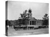 Damaged Town Hall During Boer War-null-Stretched Canvas