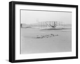 Damaged Wright Flyer, 1903-Science Source-Framed Giclee Print