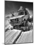 Damaraland, Four Wheel Drive Vehicles are the Best Means of Travel in Desert Environment, Namibia-Mark Hannaford-Mounted Photographic Print