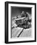 Damaraland, Four Wheel Drive Vehicles are the Best Means of Travel in Desert Environment, Namibia-Mark Hannaford-Framed Photographic Print