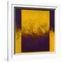 Damascene Moment: Blue and Gold, 2010-Mathew Clum-Framed Giclee Print
