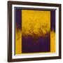 Damascene Moment: Blue and Gold, 2010-Mathew Clum-Framed Giclee Print