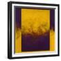 Damascene Moment: Blue and Gold, 2010-Mathew Clum-Framed Giclee Print