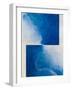 Damascene Moment: Blue and White, 2010-Mathew Clum-Framed Giclee Print