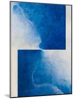 Damascene Moment: Blue and White, 2010-Mathew Clum-Mounted Giclee Print