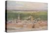 Damascus from Salahiyeh: Sunset over the City-Walter Spencer-Stanhope Tyrwhitt-Stretched Canvas