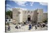 Damascus Gate in the Old City, UNESCO World Heritage Site, Jerusalem, Israel, Middle East-Yadid Levy-Stretched Canvas