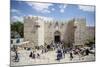 Damascus Gate in the Old City, UNESCO World Heritage Site, Jerusalem, Israel, Middle East-Yadid Levy-Mounted Photographic Print